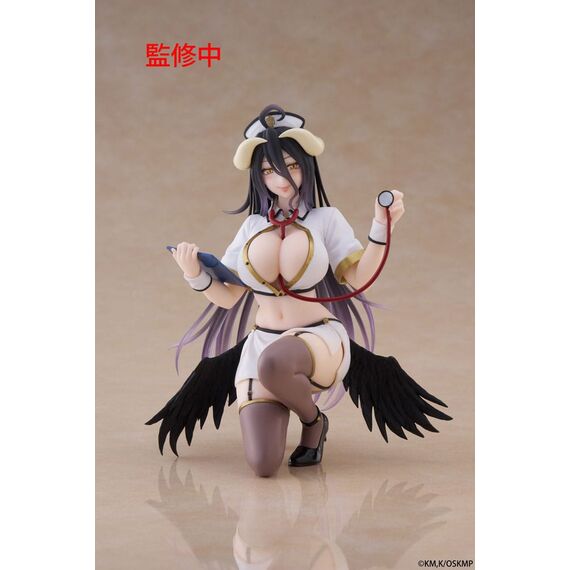 OVERLORD - Albedo "Nurse" - Statue Desktop Cute 13cm