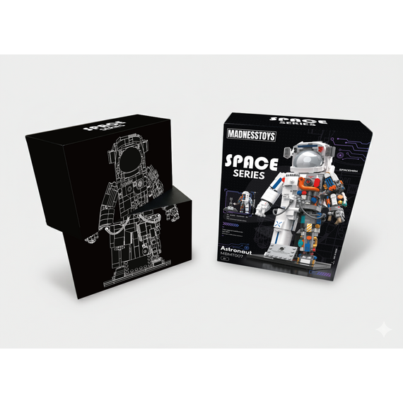 POP SERIES - Construction Kit - Astronaut - 900pc