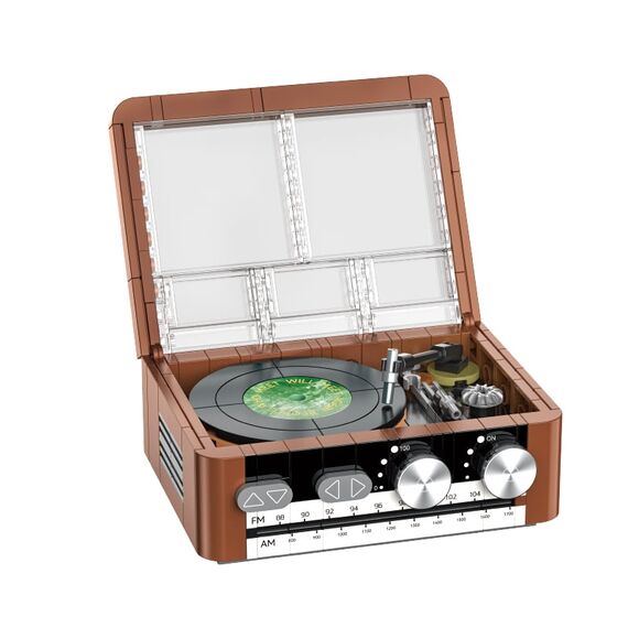 POP SERIES - Construction Kit - Vinyl Record Player - 217pc