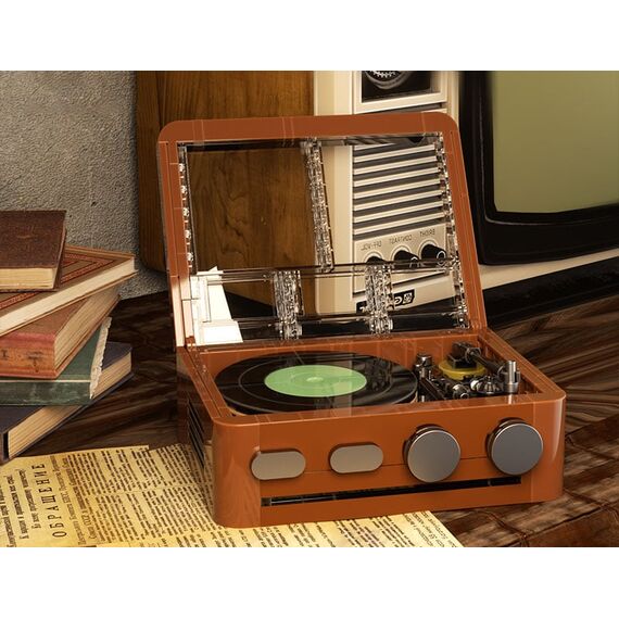 POP SERIES - Construction Kit - Vinyl Record Player - 217pc