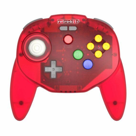 Retro-Bit - Tribute 64 2.4G (Red) / Nintendo 64
