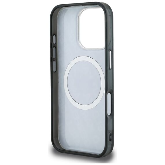 Karl Lagerfeld IML Choupette Head Logo MagSafe Case for iPhone 16 Pro - Black