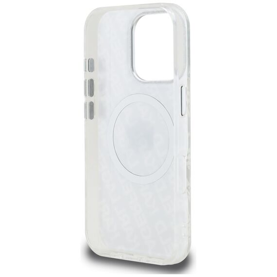 Karl Lagerfeld IML Karl Head Logo MagSafe Case for iPhone 16 Pro Max - Gray