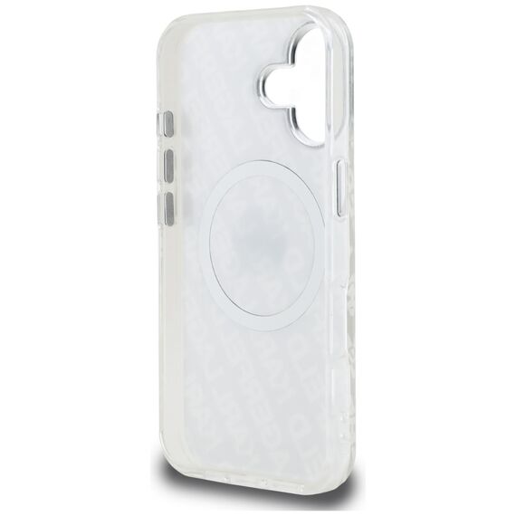 Karl Lagerfeld IML Karl Head Logo MagSafe Case for iPhone 16 - Gray