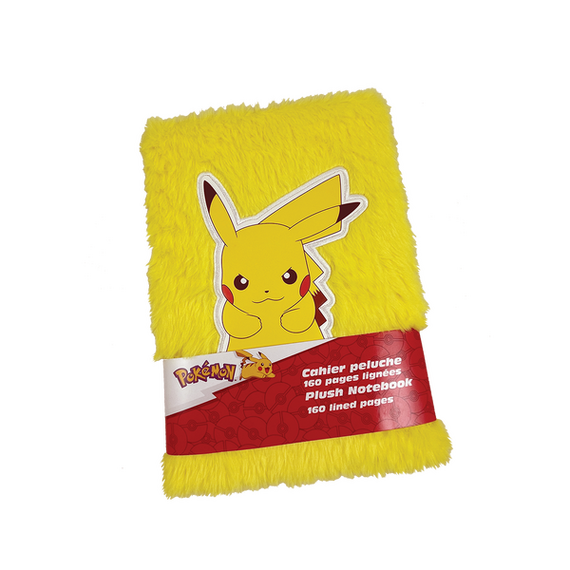 Pokémon – A5 Plush Notebook – 15 × 21 cm (1616063-251POK107PLU) / Toys