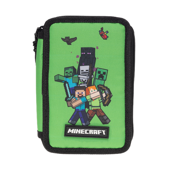 Stor – Minecraft – Filled Pencilcase – 3 compartments (166508520) / Toys
