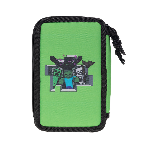 Stor – Minecraft – Filled Pencilcase – 3 compartments (166508520) / Toys