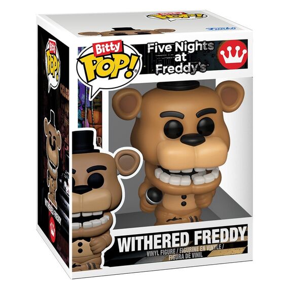 Five Nights at Freddy's Bitty POP! Vinyl Figure 2-Pack Withered Freddy & Sun & Moon 2 cm