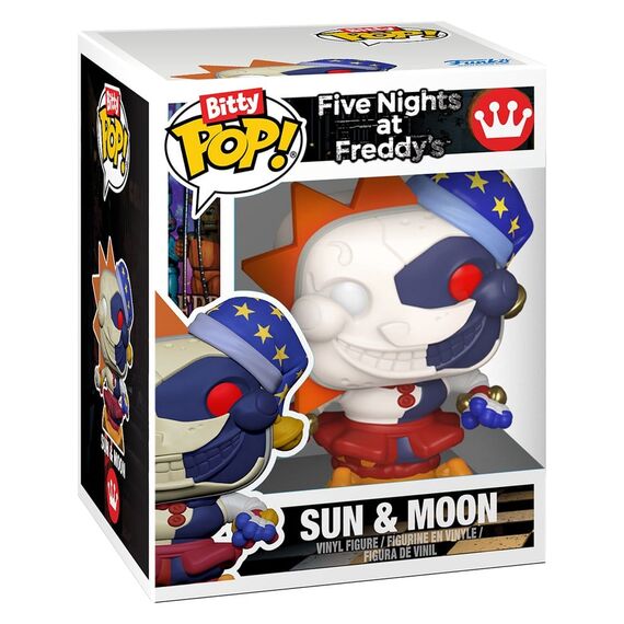 Five Nights at Freddy's Bitty POP! Vinyl Figure 2-Pack Withered Freddy & Sun & Moon 2 cm