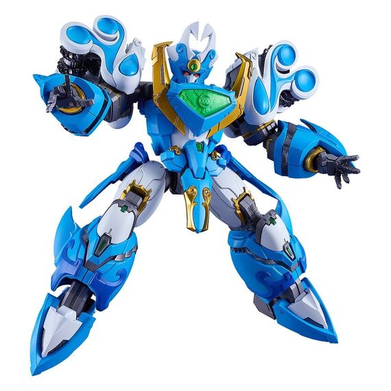 Mado King Granzort Moderoid Plastic Model Kit King's Style Aquabeat Gold Edition 18 cm