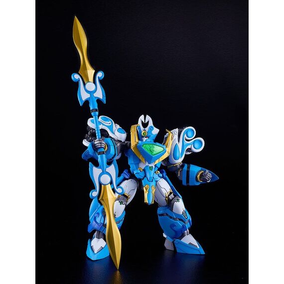 Mado King Granzort Moderoid Plastic Model Kit King's Style Aquabeat Gold Edition 18 cm