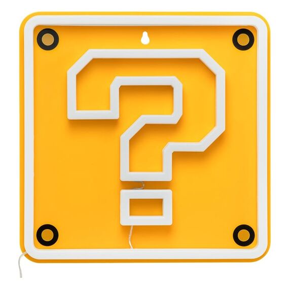 Super Mario LED Neon Wall Lamp Question Block 24 x 24 cm