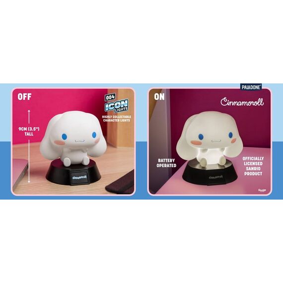 Sanrio Icon Light Cinnamoroll 9 cm