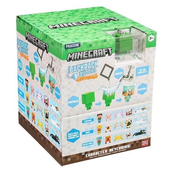 Minecraft Reveals Bag Clips Blind Box Assortment (24)