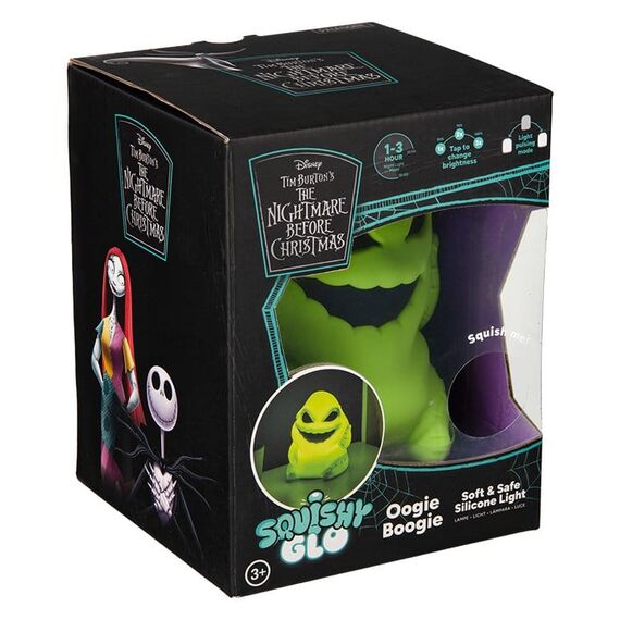 Nightmare Before Christmas SquishyGlo Silicon Light Oogie Boogie Rechargeable 16 cm