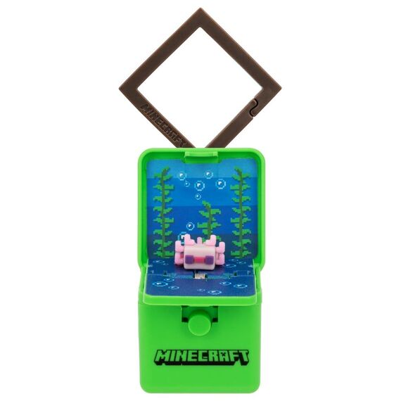 Minecraft Popz Backpack Buddies Keyrings Blind Box Assortment (24)