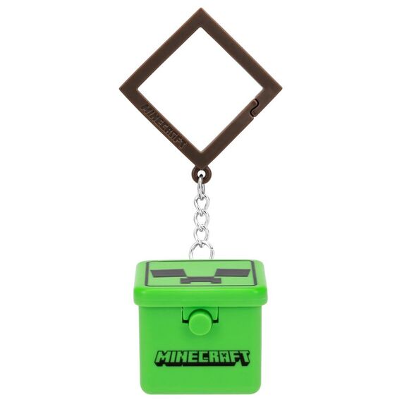 Minecraft Popz Backpack Buddies Keyrings Blind Box Assortment (24)
