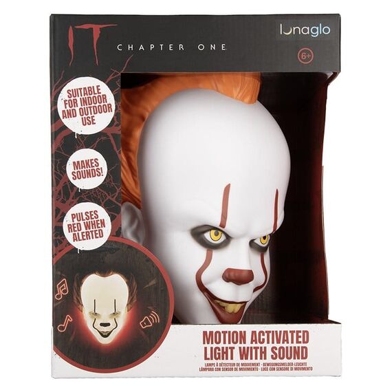 It Light Pennywise Mask Motion Sensor 25 cm