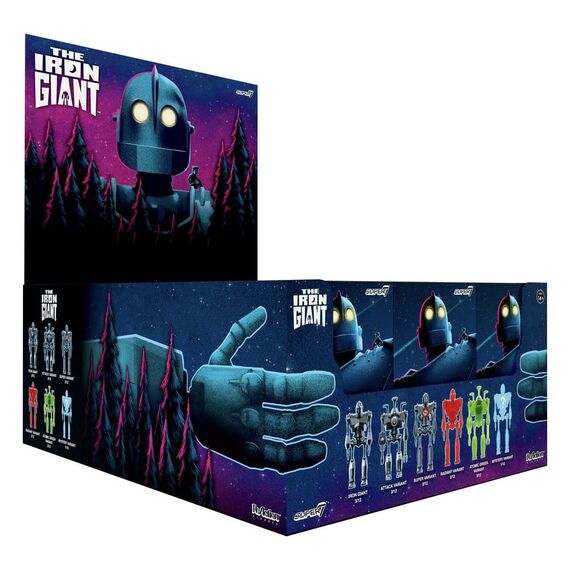The Iron Giant Action Figures Wave 01 Blind Box Display (12)