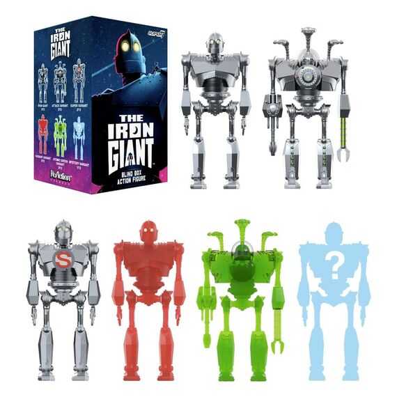 The Iron Giant Action Figures Wave 01 Blind Box Display (12)