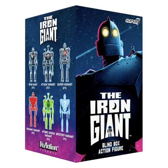 The Iron Giant Action Figures Wave 01 Blind Box Display (12)