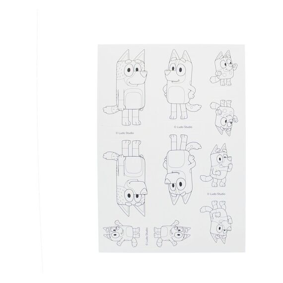 Bluey Colouring and Play World Set