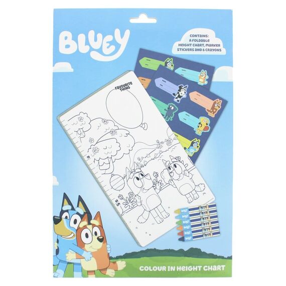 Bluey Growth Chart