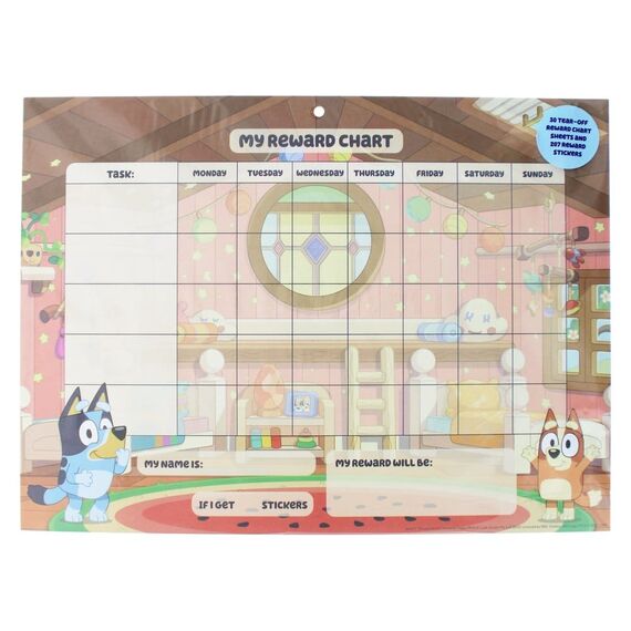Bluey Reward Chart Set