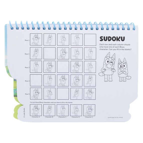 Bluey Travel Colouring Set