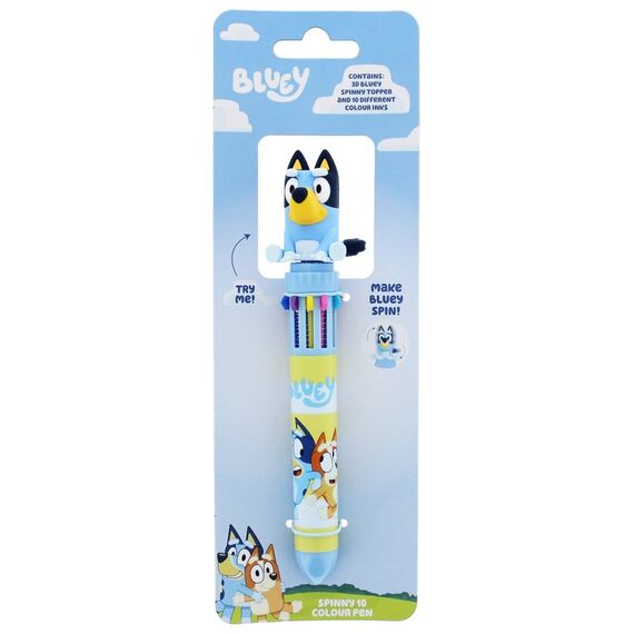Bluey Multi Colour Pen Spinny