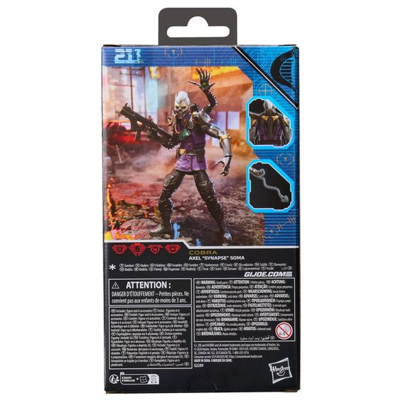 GI JOE - Axel "Synapse" Soma - Figure Classified Series 15cm