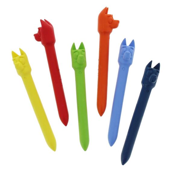 Bluey Wax Crayons 6-Pack