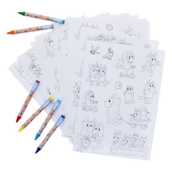 Bluey Sticker Colouring Set