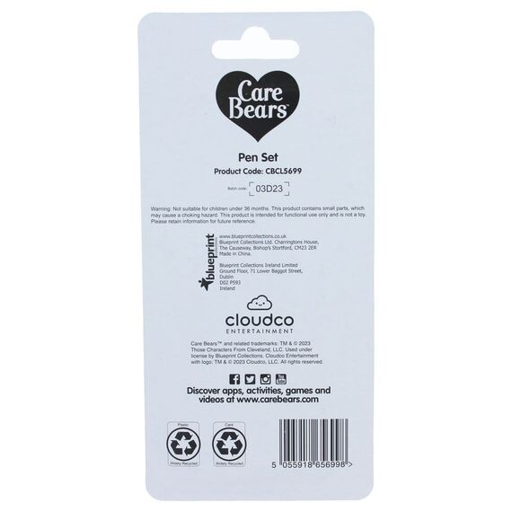 Care Bears Pen Set of 2