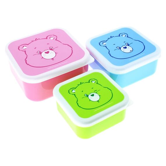 Care Bears Snack Box Set of 3