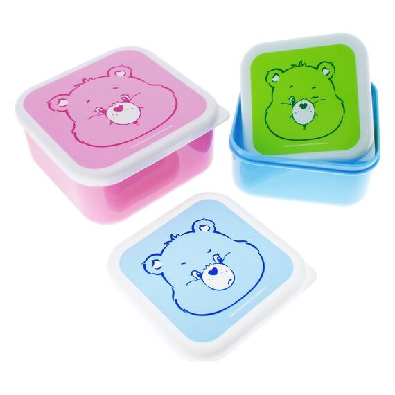 Care Bears Snack Box Set of 3