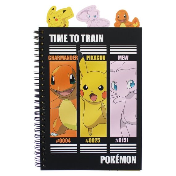 Pokémon Notebook A5 Project Book Time to Train