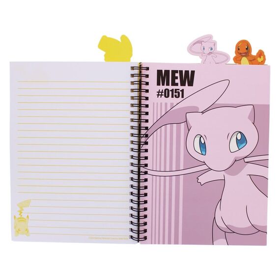 Pokémon Notebook A5 Project Book Time to Train