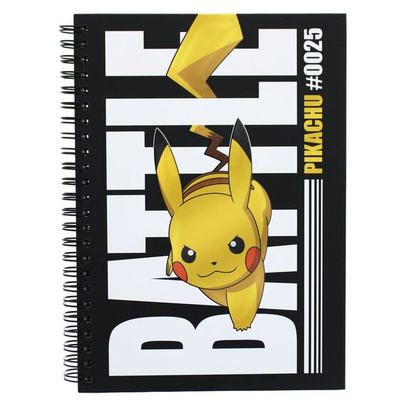 Pokémon Notebook A5 Battle Pikachu