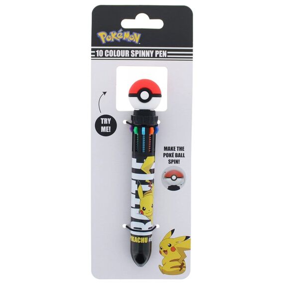 Pokémon Multi Colour Pen Spinny Pokéball