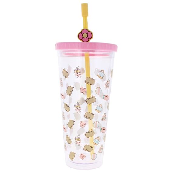 Pusheen Tumbler with Straw 700 ml