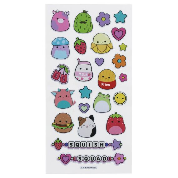 Squishmallows Sticker Set Super Puffy