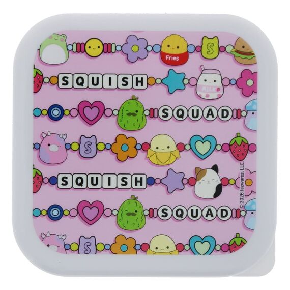 Squishmallows Snack Boxes 3-Pack