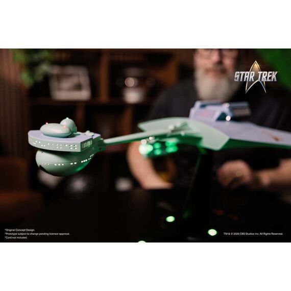 Star Trek TOS DieCast Replica 1/350 Klingon D7 Battle Cruiser Original Concept Design heo EU Exclusive 66 cm