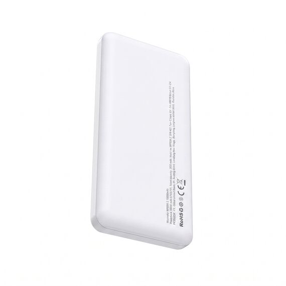 Powerbank Wozinsky Wpower WPBBK-3 10000 mAh 10W 2x USB-A 2A - white