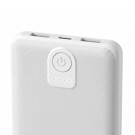 Powerbank Wozinsky Wpower WPBBK-3 10000 mAh 10W 2x USB-A 2A - white