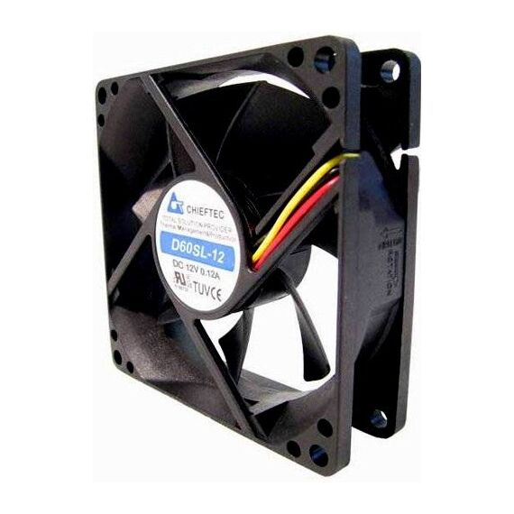 Chieftec AF-0625S computer cooling system Computer case Fan Black