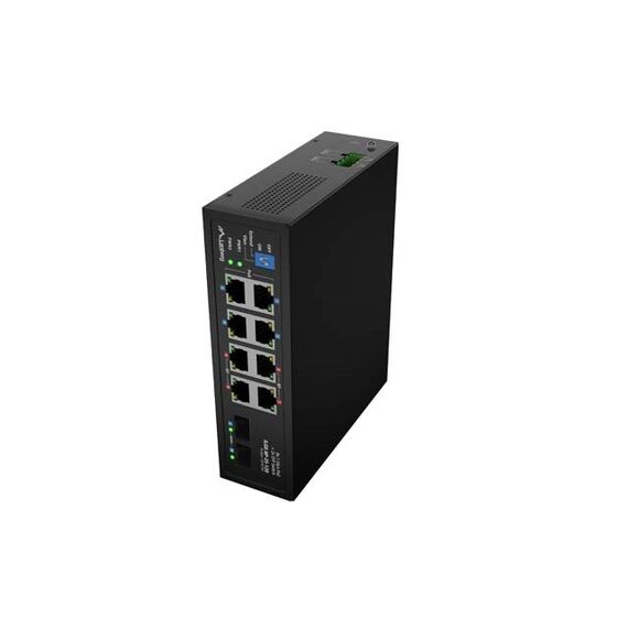 LANBERG ILGE-8P-2S-120 LIGHT INDUSTRIAL POE SWITCH 4XBT 4XAT 2XSFP DIN GIGABIT ETHERNET