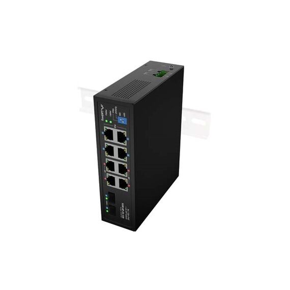 LANBERG ILGE-8P-2S-120 LIGHT INDUSTRIAL POE SWITCH 4XBT 4XAT 2XSFP DIN GIGABIT ETHERNET