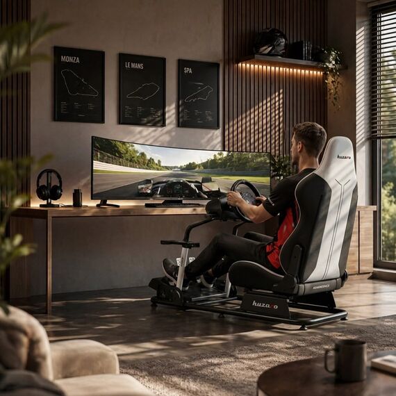 Huzaro Speed 5.5 gaming stand for racing games